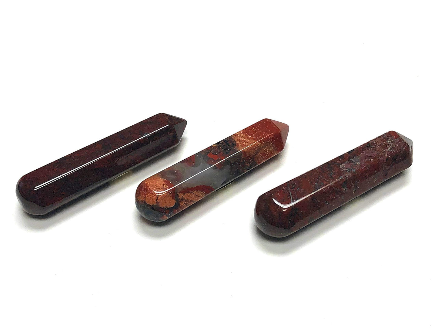 Zentron Crystal Collection: 60MM All Natural Gemstone Crystal 2"+ Wand and Velvet Pouch