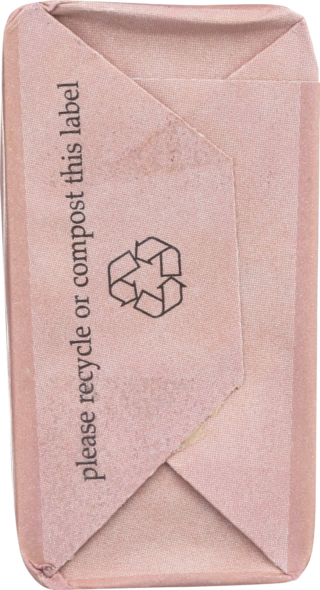 River Soap Company Simple Wrap Bar Soap, Woodland with Hemp Seed Oil, 4.5 Ounces, Large