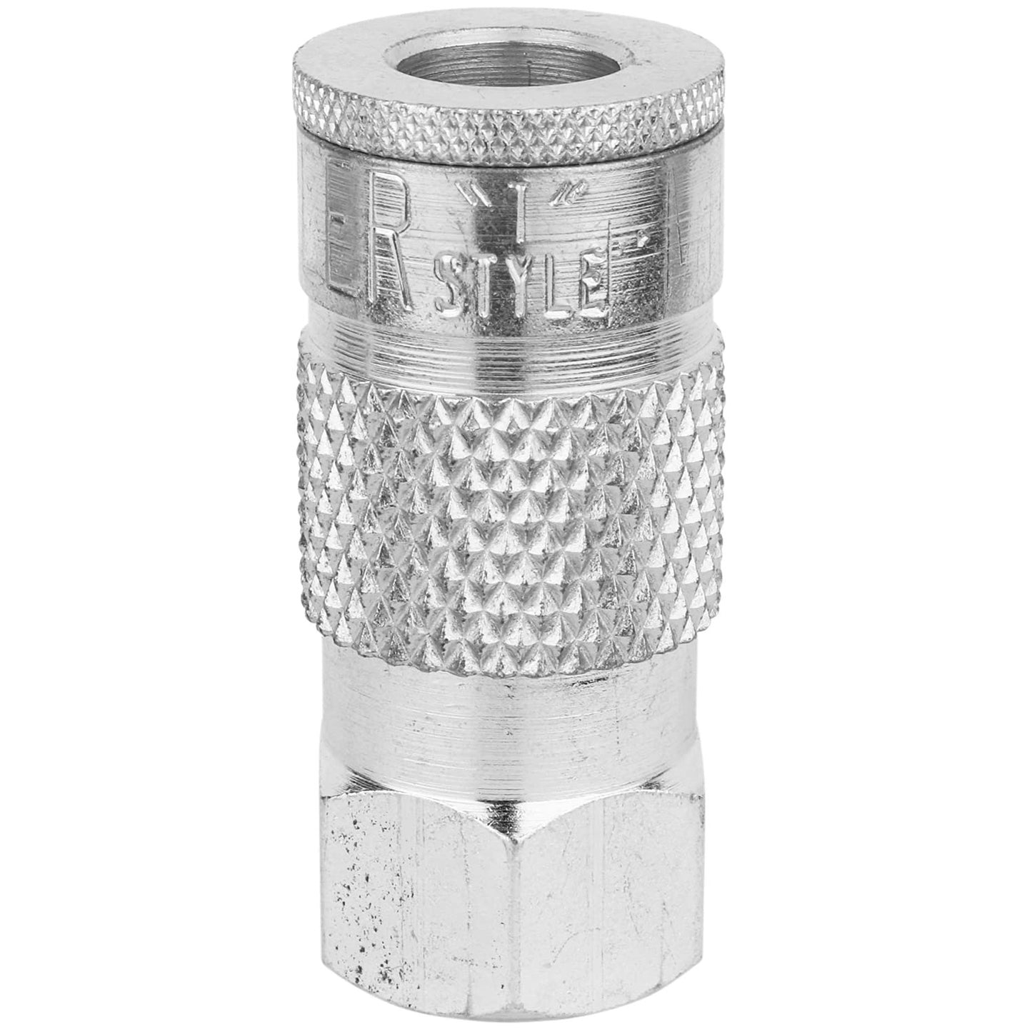 Milton 788ST 3/8" FNPT Tru-flate/Parker (T-Style) Quick-Connect Steel Coupler -Box of 10
