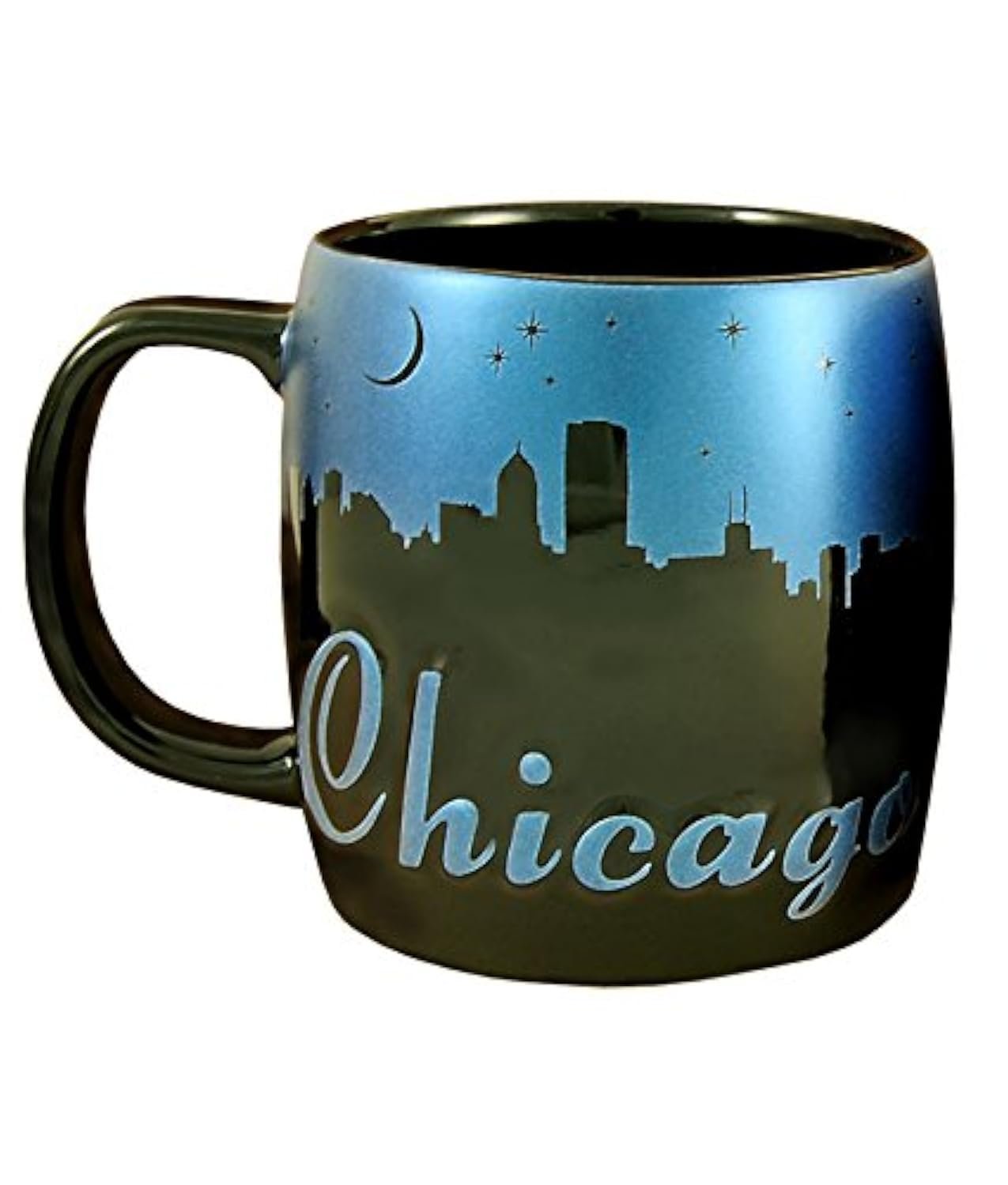 Americaware SMCHI06 Chicago 22 oz Night Sky Silhouette Mug