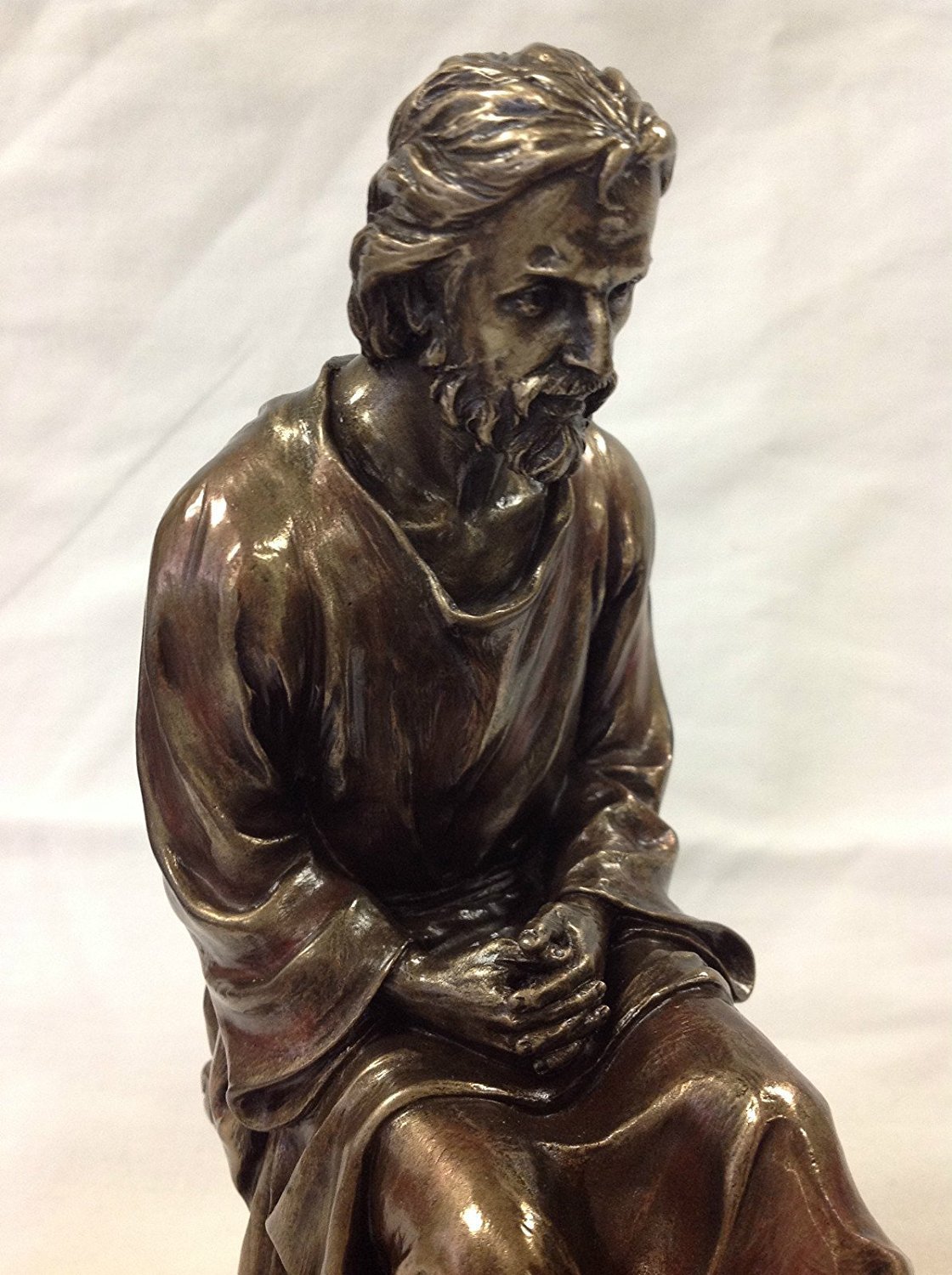 WU Unicorn Studios Jesus Washing His Disciple's Feet Statue Sculpture (Bronze)