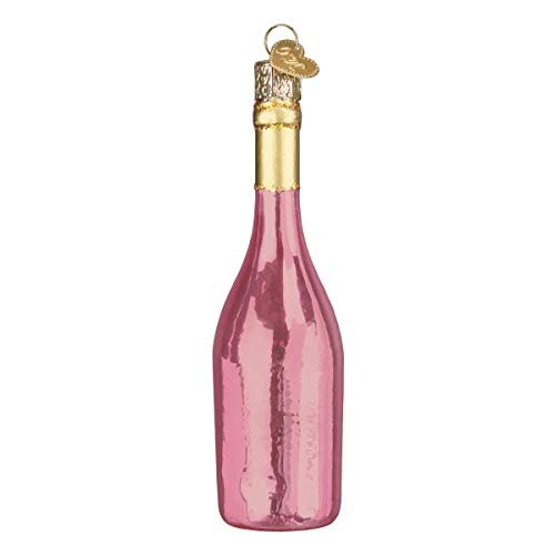 Old World Christmas Rose Wine Ornament, Multi