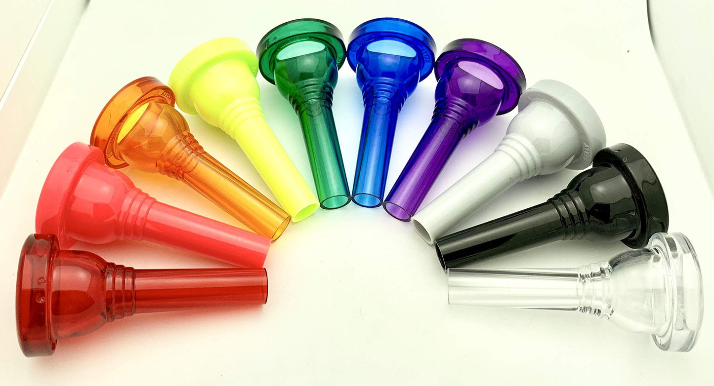 KELLY-51D - Large-shank Trombone/Euphonium Lexan-Mouthpiece - Crystal-Purple
