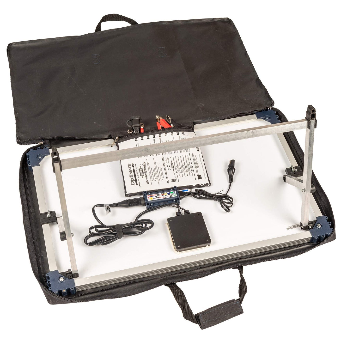 Optimate Solar Duo 40W, TM522-D4, 6-Step 12V / 12.8V 3.3A Weatherproof Solar Battery Saving Charger & maintainer