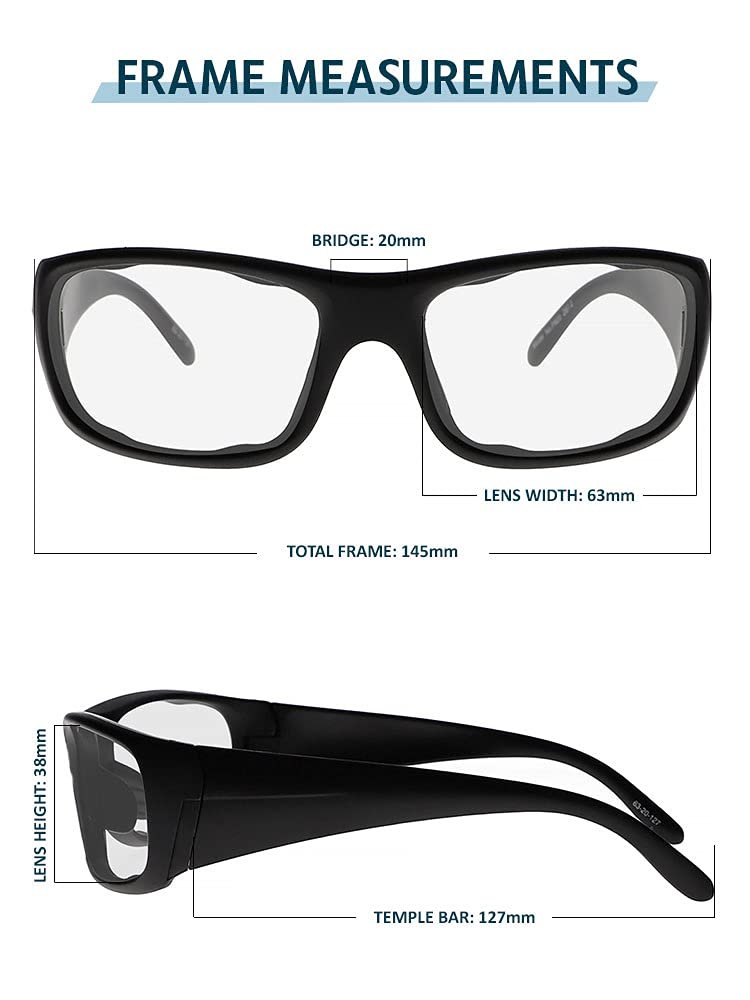 Photochromic Safety Glasses with Transition Lenses P820
