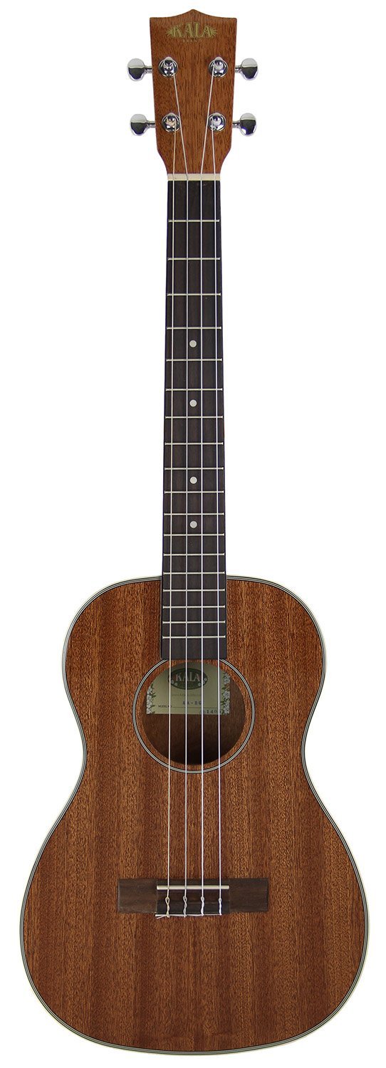 Kala KA-BG Mahogany Baritone Gloss Ukulele - Natural