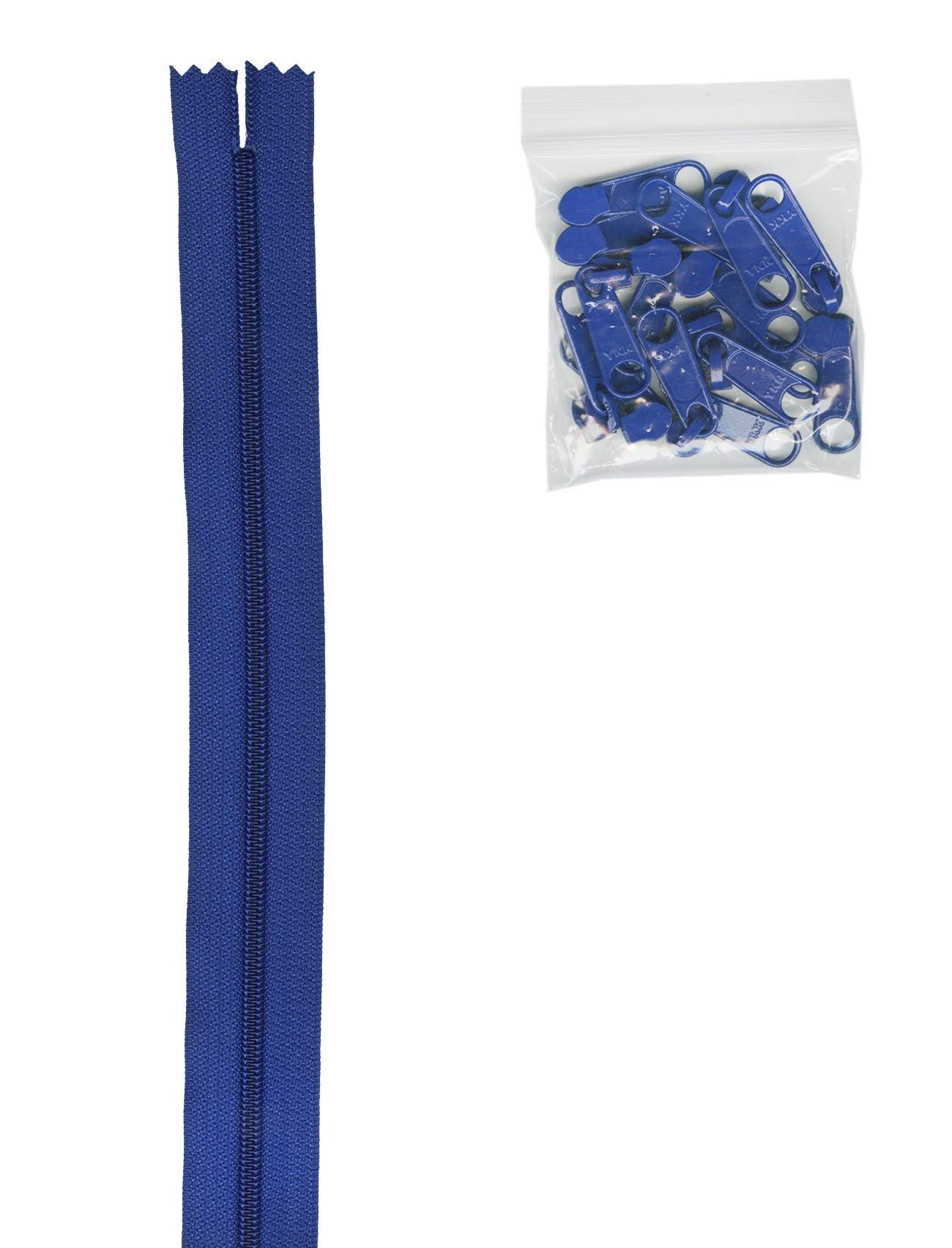 By Annie 16 Extra Large 4 Yd. Of 16Mm #4.5 Zipper Chain, Cobalt Blue