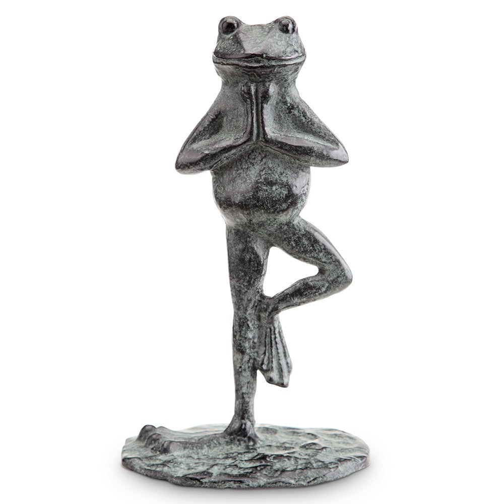 Standing Yoga Frog Shelf Décor