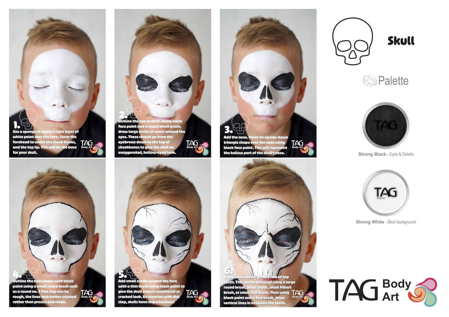 TAG Face and Body Paint - Pearl