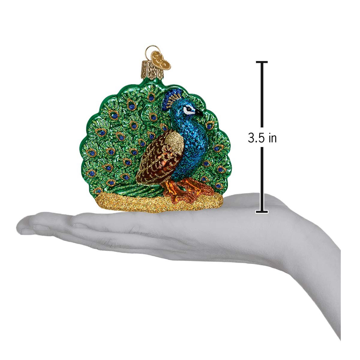 Old World Christmas Ornaments: Zoo and Wildlife Animals Glass Blown Ornaments for Christmas Tree
