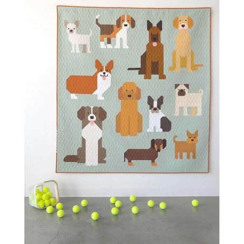 Elizabeth Hartman Dog Park Quilt Pattern
