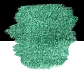 Finetec Pearlescent Watercolor Pan Refill, Metallic Emerald (F0674)