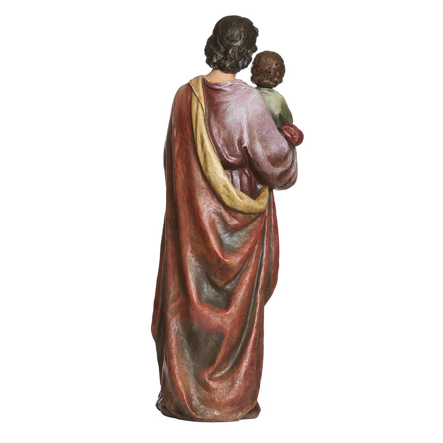 Joseph's Studio by Roman - St. Joseph and Child Jesus Figure, Renaissance Collection, 36.75" H, Resin and Stone, Religious Gift, Decoration, Collection, Durable, Long Lasting
