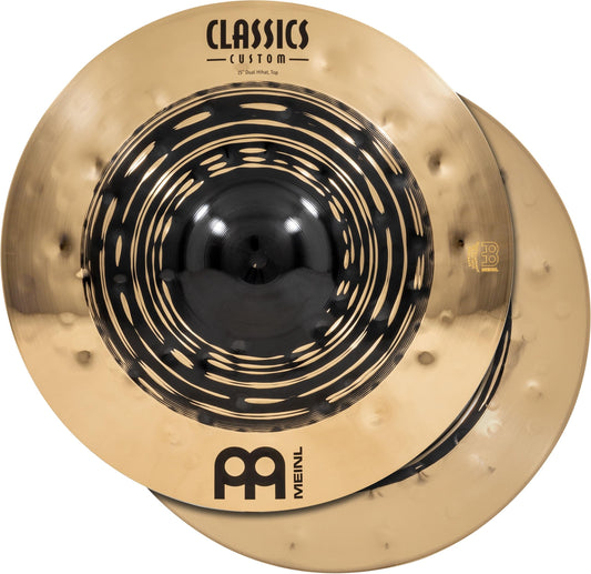 MEINL Cymbals マイネル Classics Custom Dual Series ハイハットシンバル Dual Hihat ペア CCDUH 【国内正規品】