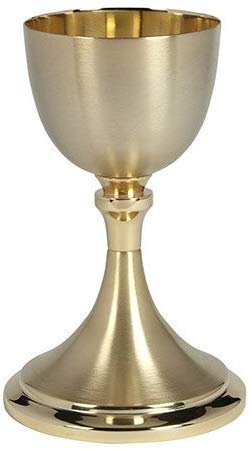 Sudbury Brass Chalice and Paten Set, 8 Inch