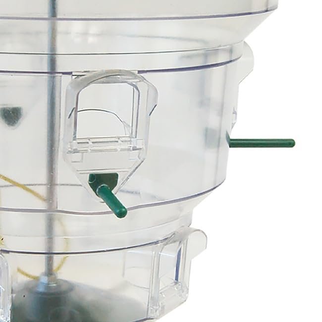 Wild Bills Electronic Bird Feeder & Waste Free Seed, 8 Port