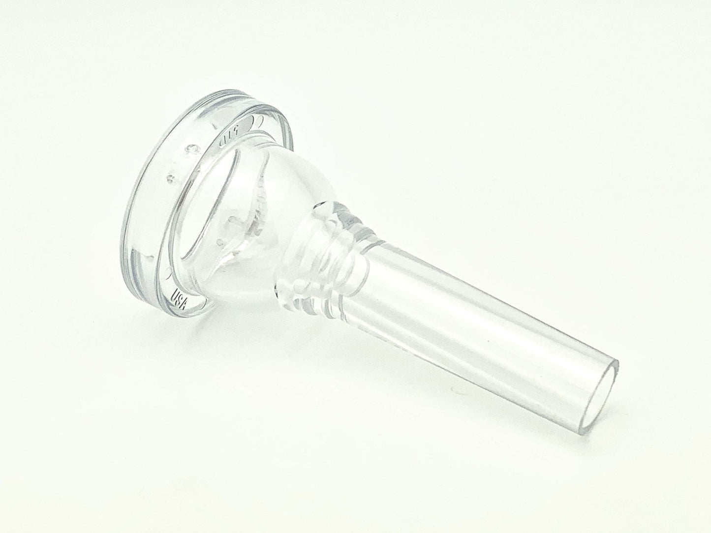 Kelly Mouthpieces Large Shank 51D Trombone Mouthpiece Crystal Clear