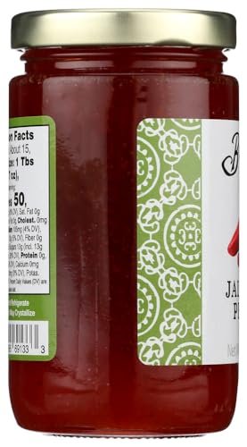 Braswell Hot Jalapeno Pepper Jelly (Pack of 4)