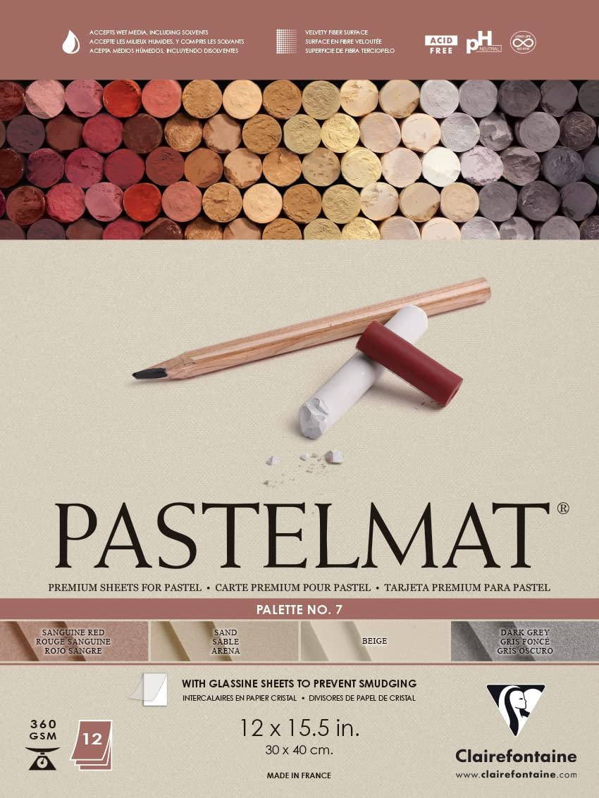 Clairefontaine Pastelmat Glued Pads