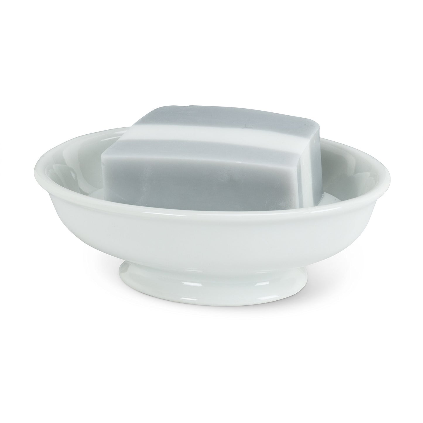 Abbott Collection Bathtub Soap Dish, White (2 pieces)
