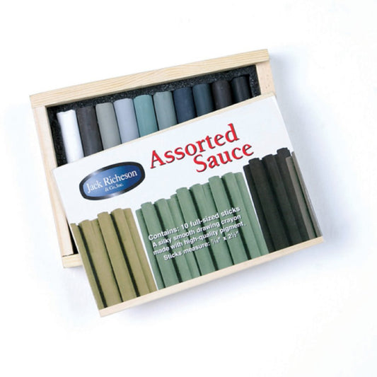 Jack Richeson 19311 Assorted Assorted Sauce in A Wood Box