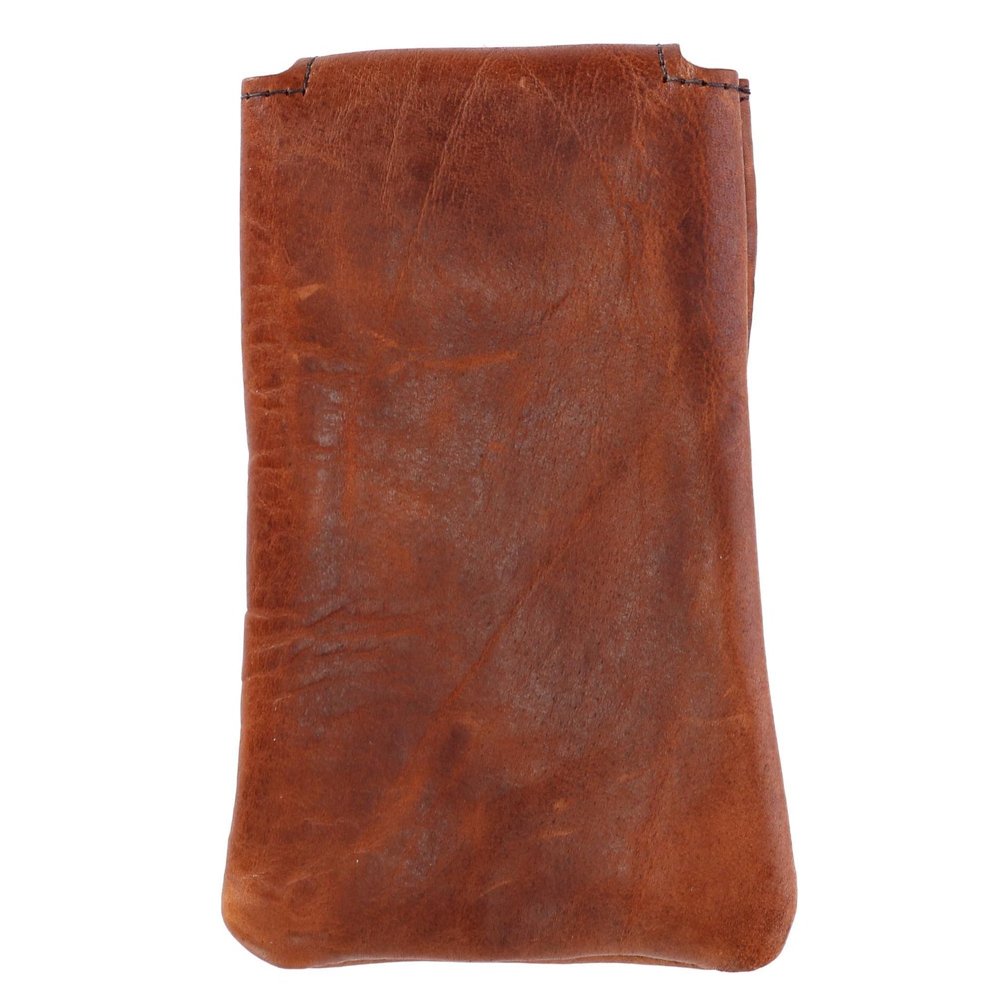 Boston Leather Textured Bison Leather Eyeglass Case, Tucson