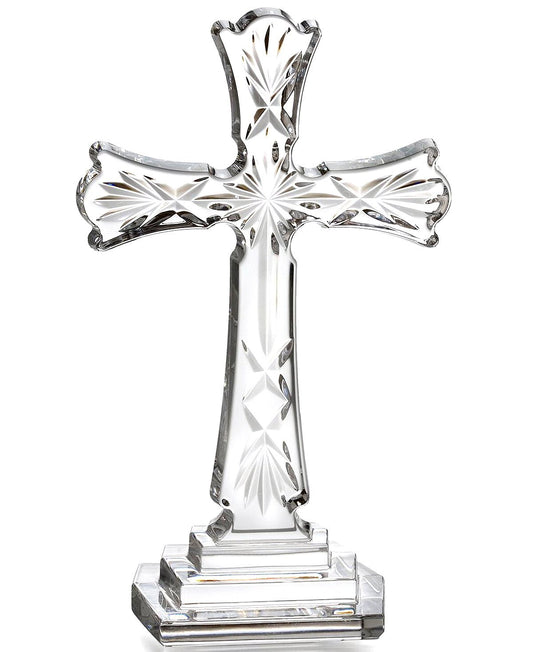 Waterford Crystal Standing Cross, 8"
