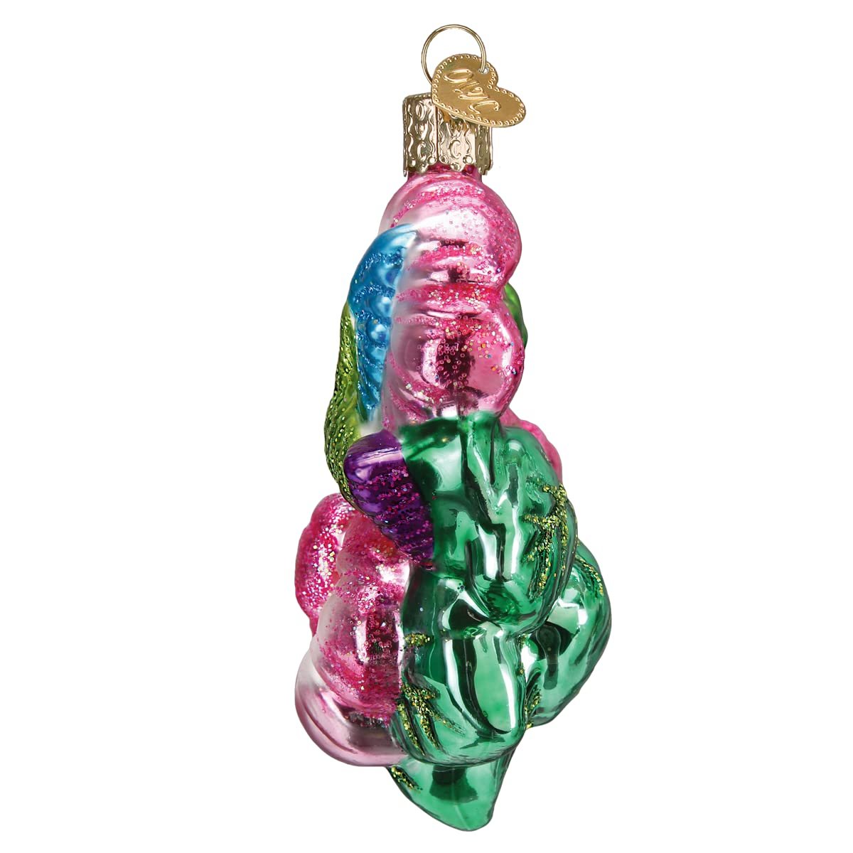 Old World Christmas Ornaments: Bird Watcher Collection Glass Blown Ornaments for Christmas Tree