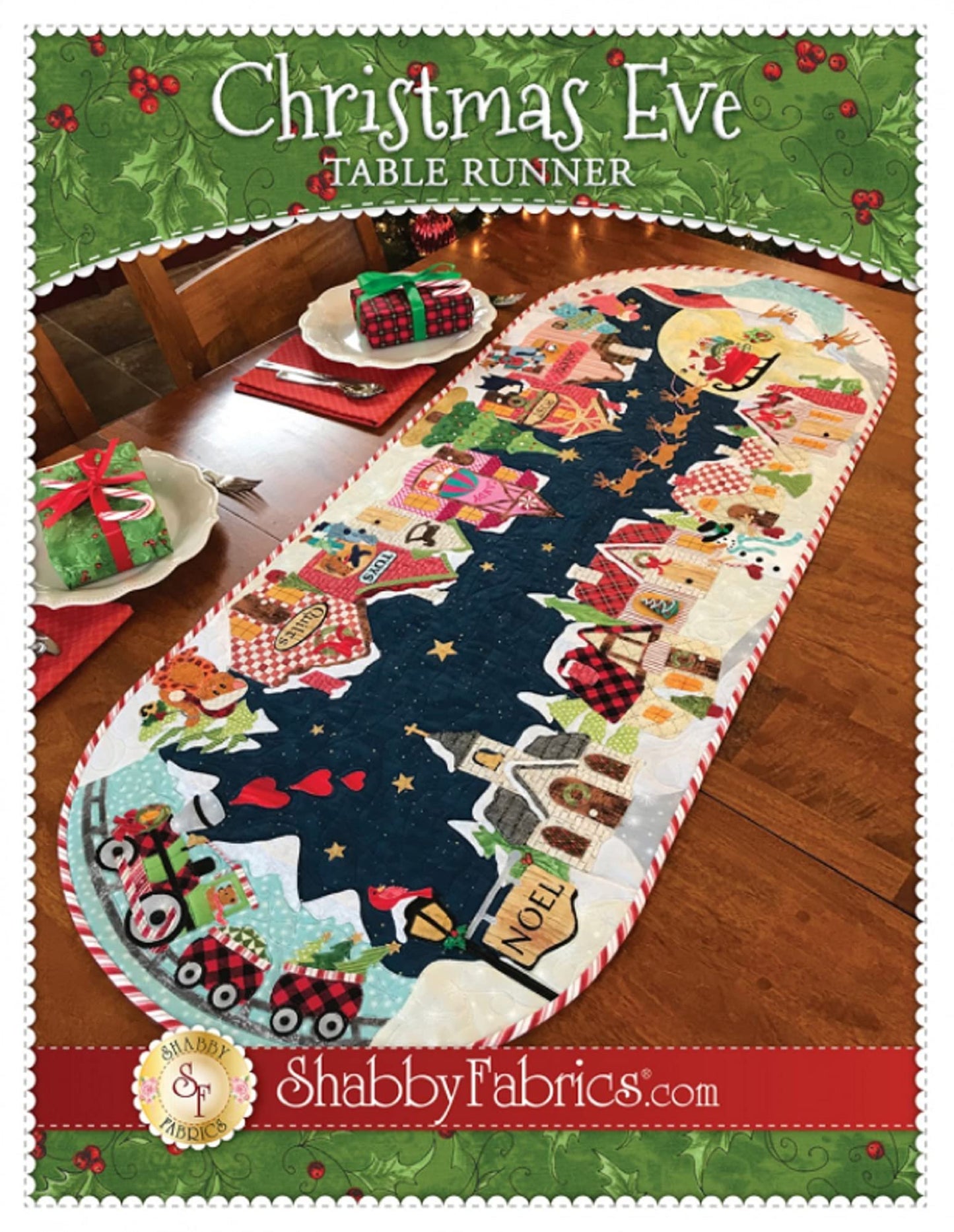 Christmas Eve Table Runner - Pattern