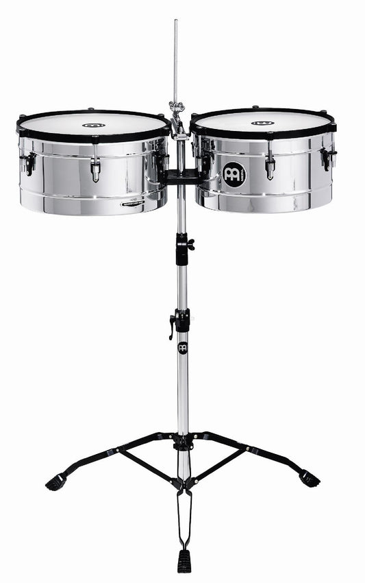 Meinl Percussion Marathon Series Chrome Finish Steel Timbales