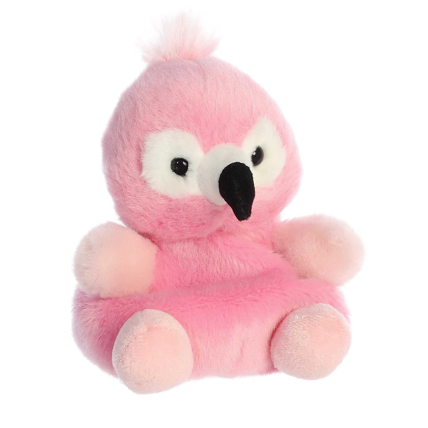 Aurora® Adorable Palm Pals™ Pinky Flamingo™ Stuffed Animal - Fun Collectible Plush for Kids and Adult Collectors - Perfect for Decorating Rooms and Birthday Gifts - Pink 4.5 Inches