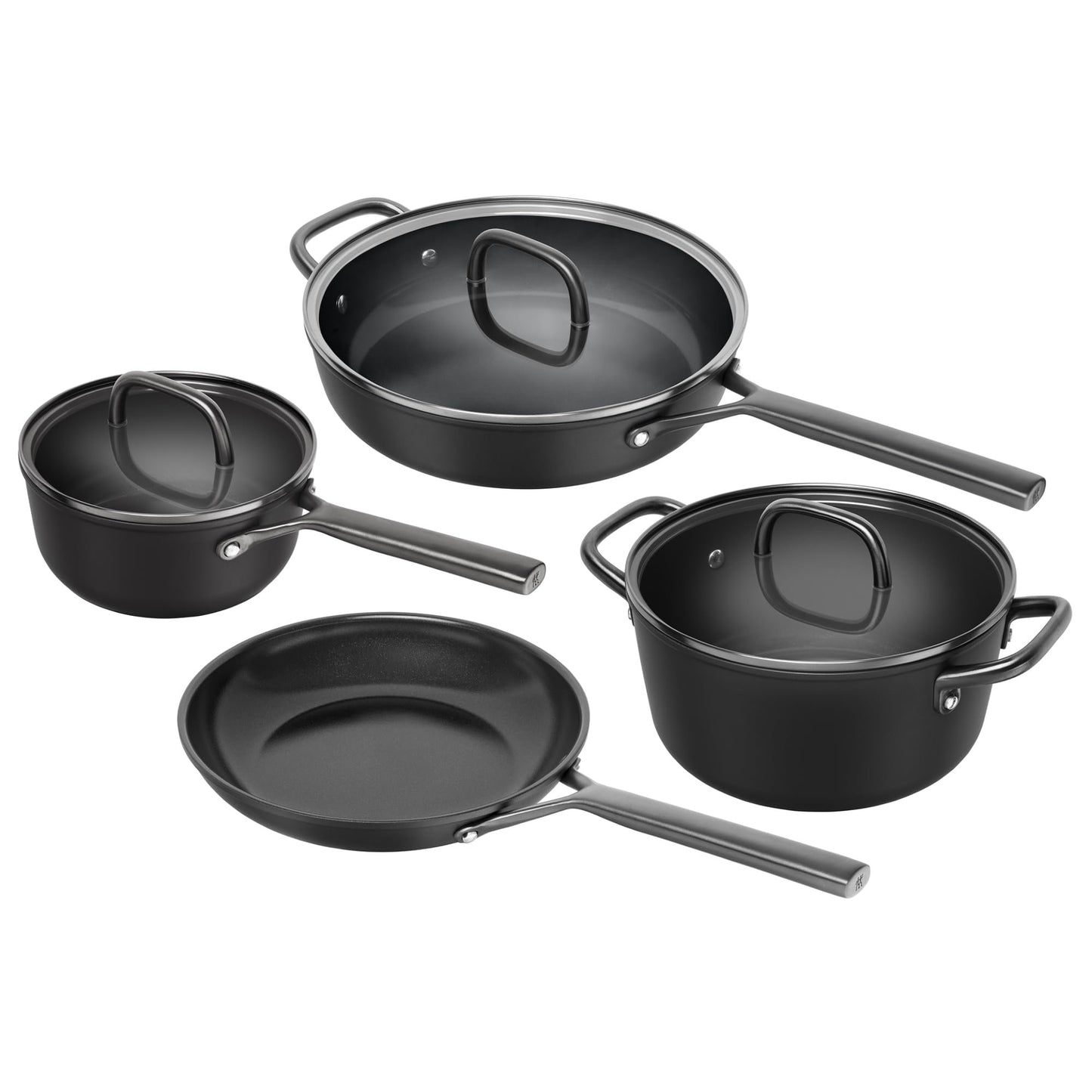 ZWILLING Milano 7-pc Aluminum Ceramic Nonstick Cookware Set
