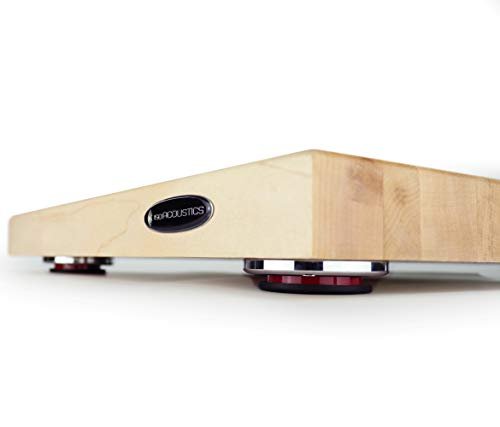 IsoAcoustics DELOS Turntable Isolation Butcher Block
