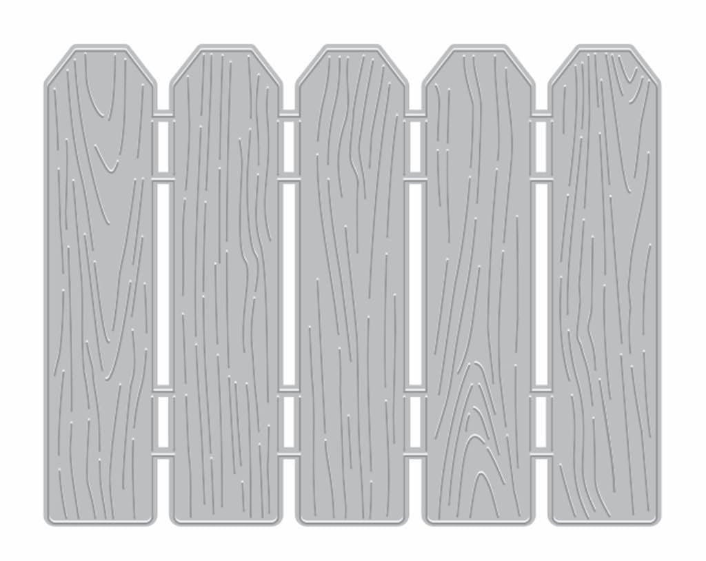 Wood Fence Fancy Die (E)