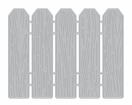 Wood Fence Fancy Die (E)