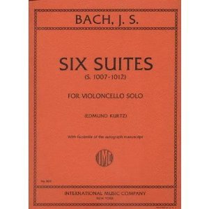Six Suites (S. 1007-1012) for Violoncello Solo with Facsimile of the Autograph Manuscript (# 805)