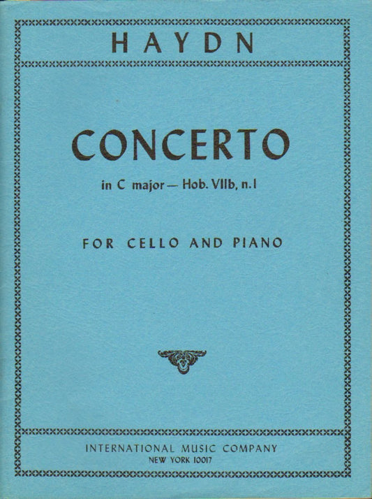 Concerto in C Major, cello; Joseph Haydn (International)