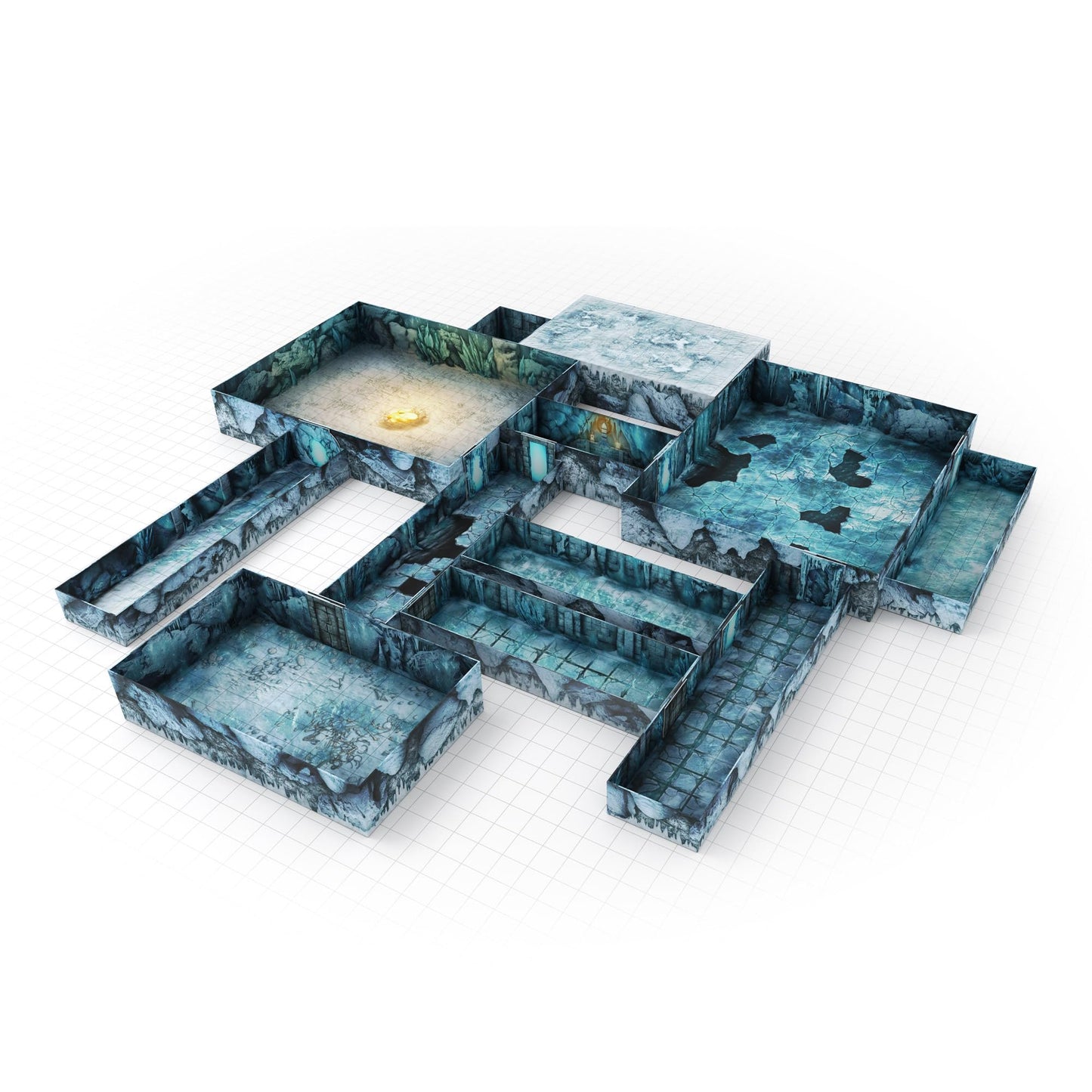 Gale Force Nine - Tenfold Dungeon - Frozen Caverns