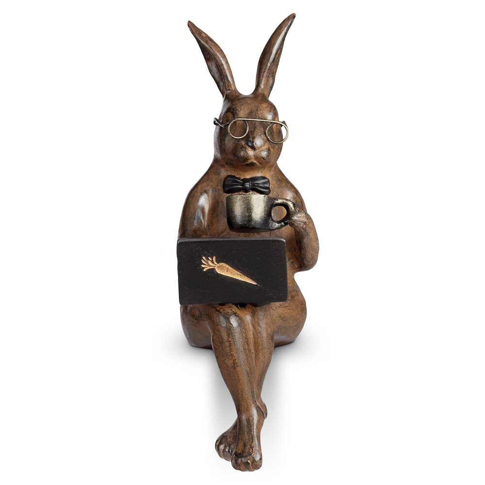 Coffee Break Garden Ledge Sitter