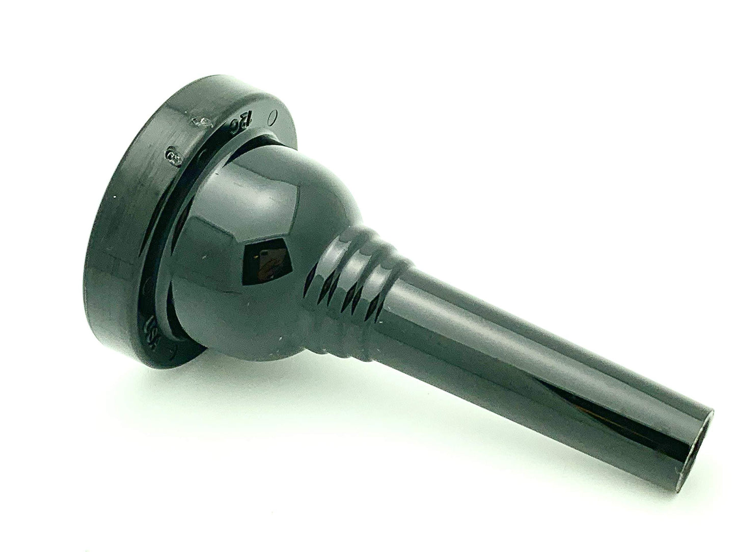 KELLY-12C - Small-shank Trombone/Baritone Lexan-Mouthpiece - Jet-Black