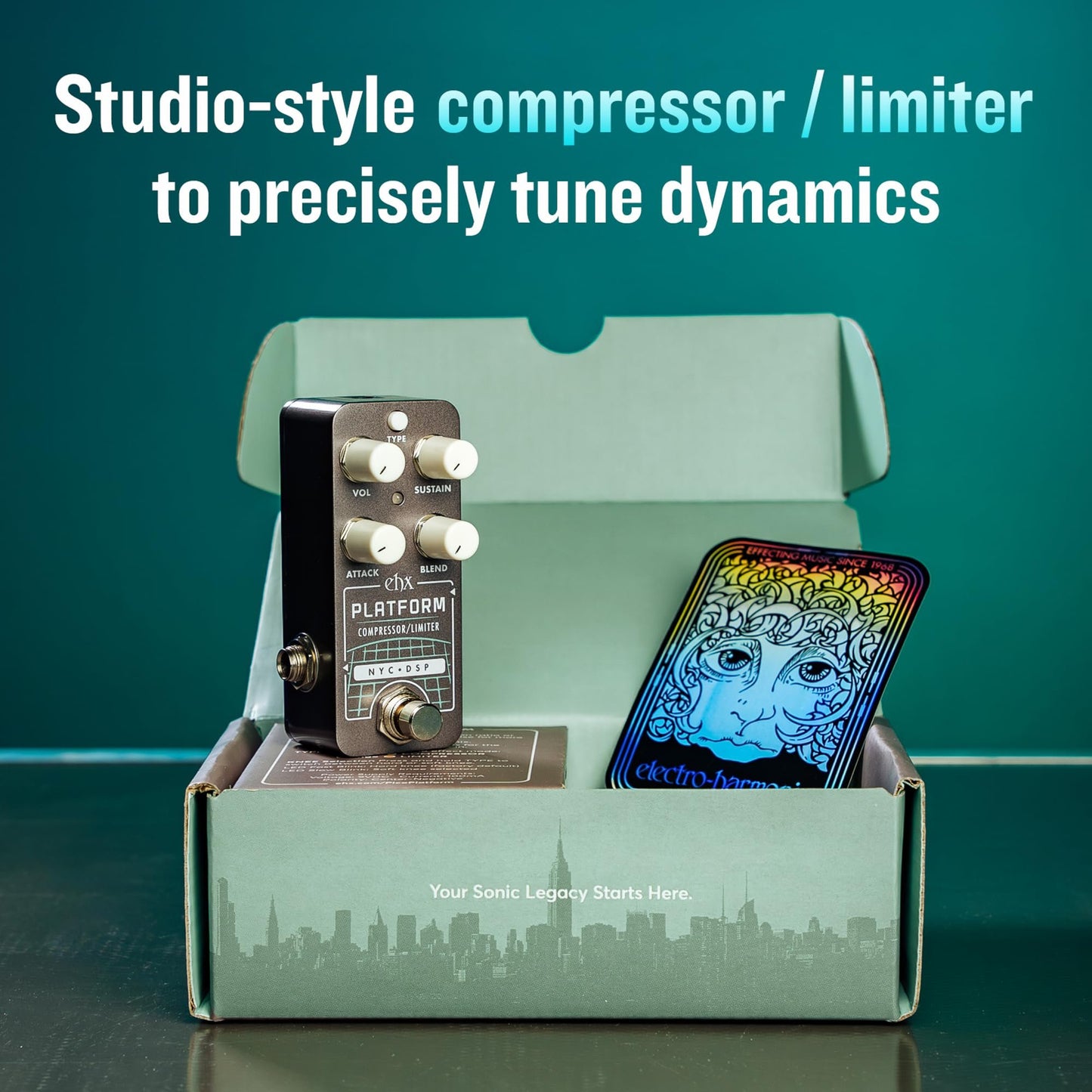 Electro-Harmonix Pico Platform Compressor & Limiter Pedal