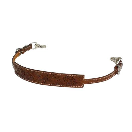 Showman Floral Tooled Medium Oil Leather Wither Strap