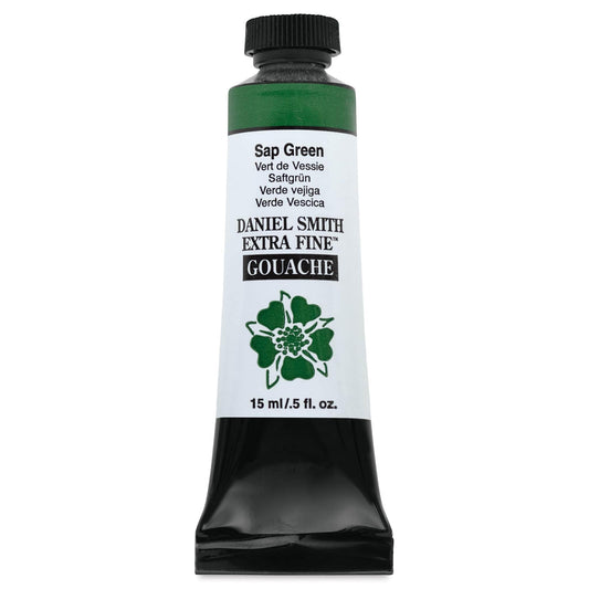DANIEL SMITH Extra Fine Gouache - Sap Green, 15 ml Tube