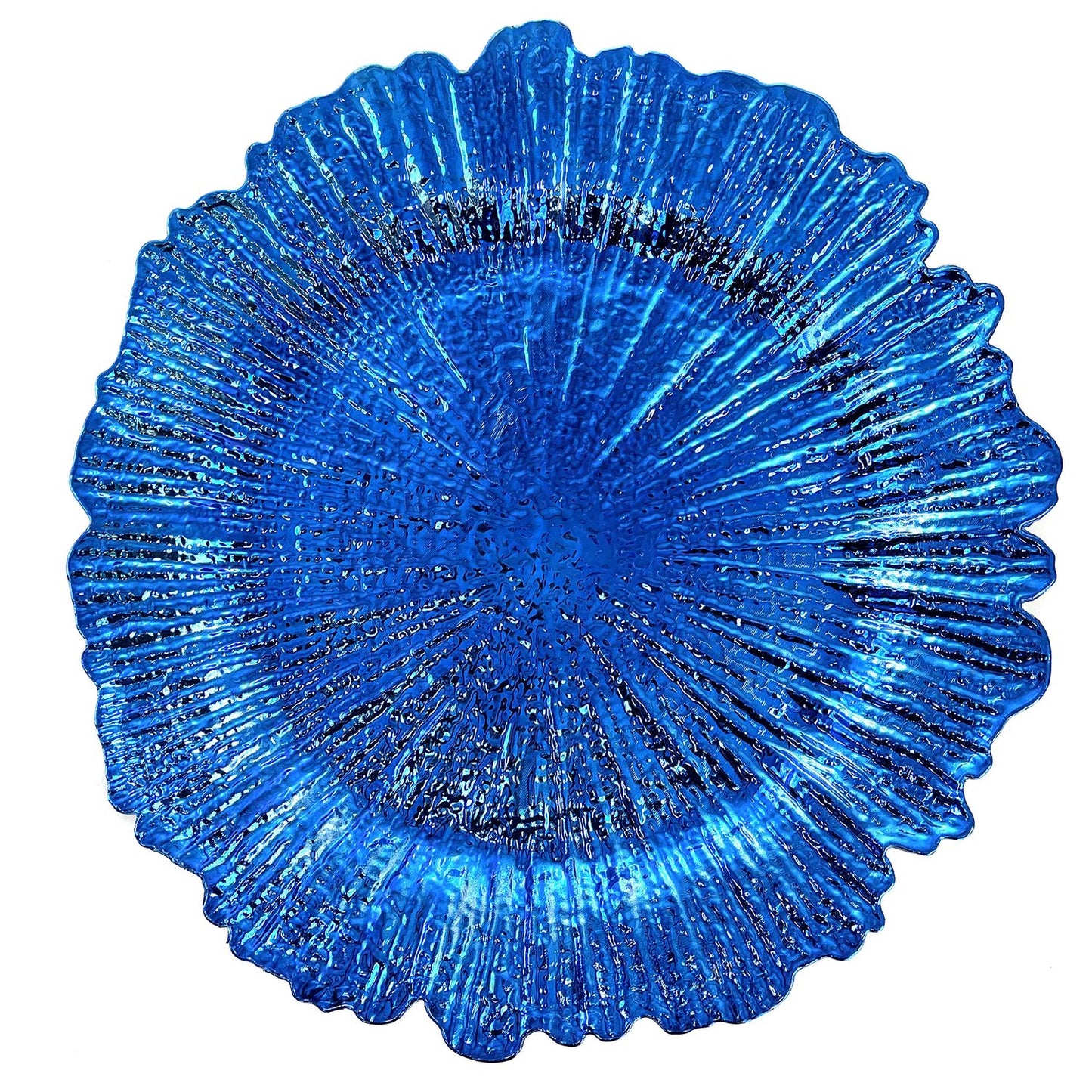 allgala Heavy Quality Round Charger Plates - Elegant Gold Chargers for Dinner Plates