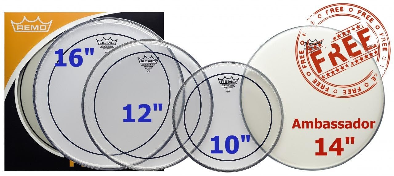 Remo Drumhead Pack (PP-0270-PS)