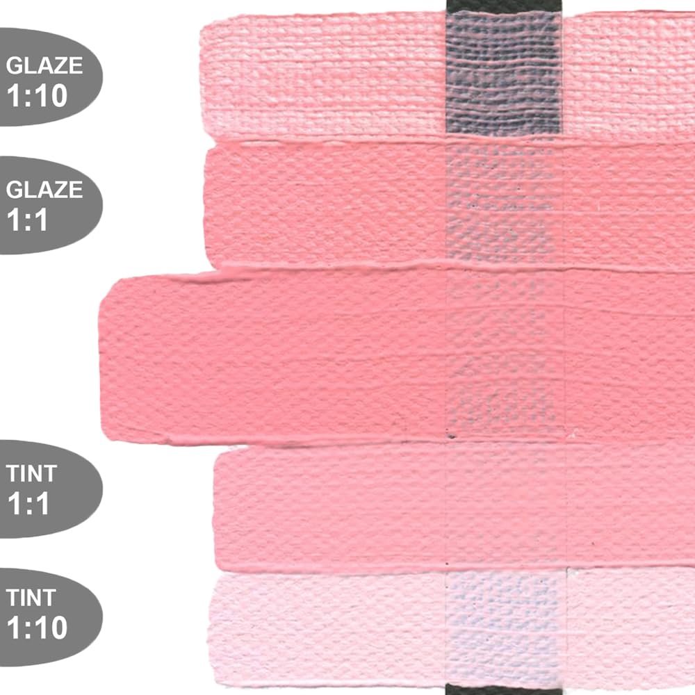 Heavy Body Acrylics by GOLDEN, Light Magenta, 8 fl. oz. Jar, Professional Acrylic Paint, Opaque