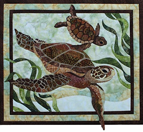 Liphontcta 'Sea Turtles' Applique Wallhanging Quilt Pattern