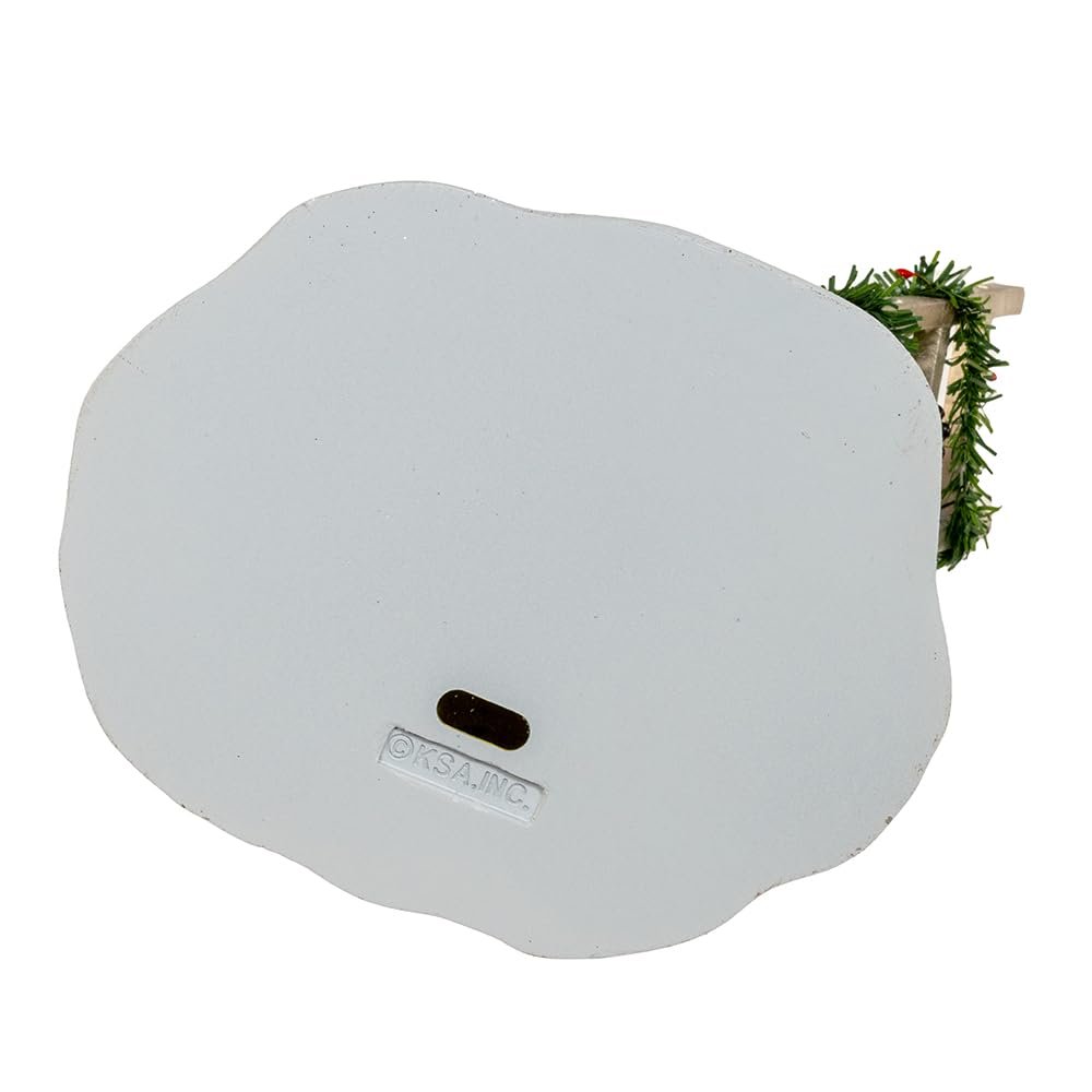 Kurt Adler 11.5-inch Fabriché™ Fireman Santa On Ladder