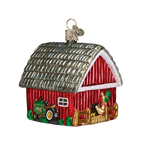 Old World Christmas Ornaments: Fireman Collection Glass Blown Ornaments for Christmas Tree