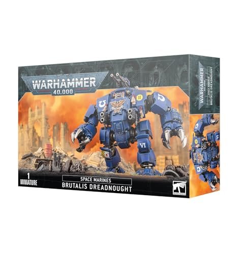 Games Workshop - Warhammer 40,000 - Space Marines: Brutalis Dreadnought, Blue